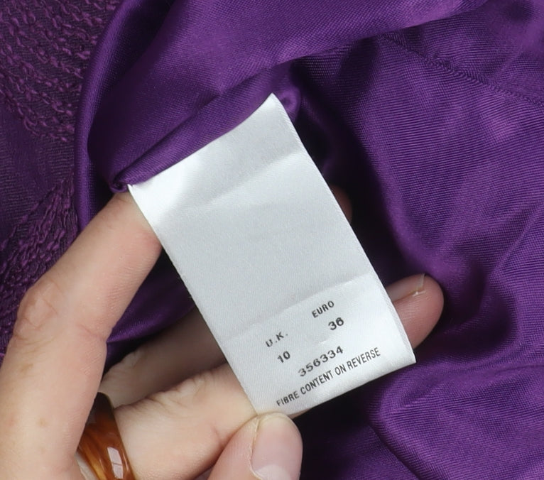 Kaliko Women's Purple Geometric Dress, Size 10