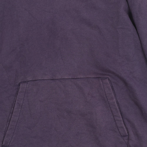 Nike Women's Purple Pullover Hoodie M - Activewear Essential