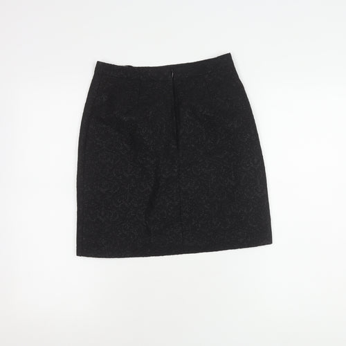 Warehouse Women's Black Pencil Skirt Size 8
