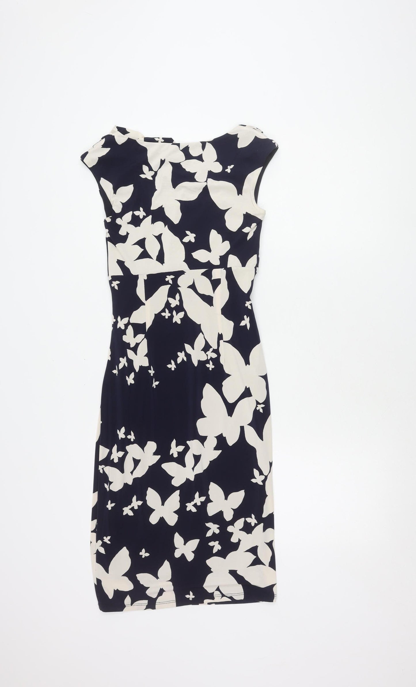 Phase Eight Women's Butterflies Multicoloured Dress Size 8