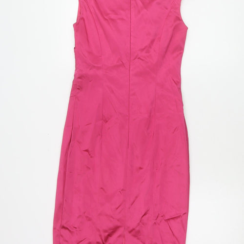 Coast Women's Pink Sheath Dress Size 8