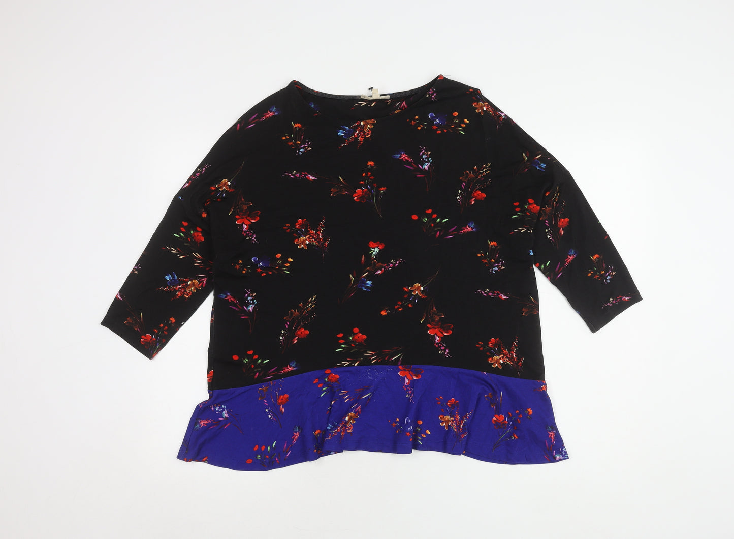 Phase Eight Women's Floral Top, Size 12, 3/4 Sleeve