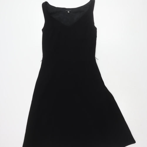 Coast Black A-Line Dress Women's Size 10 Sleeveless