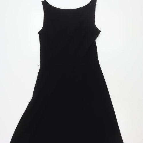 Coast Black A-Line Dress Women's Size 10 Sleeveless