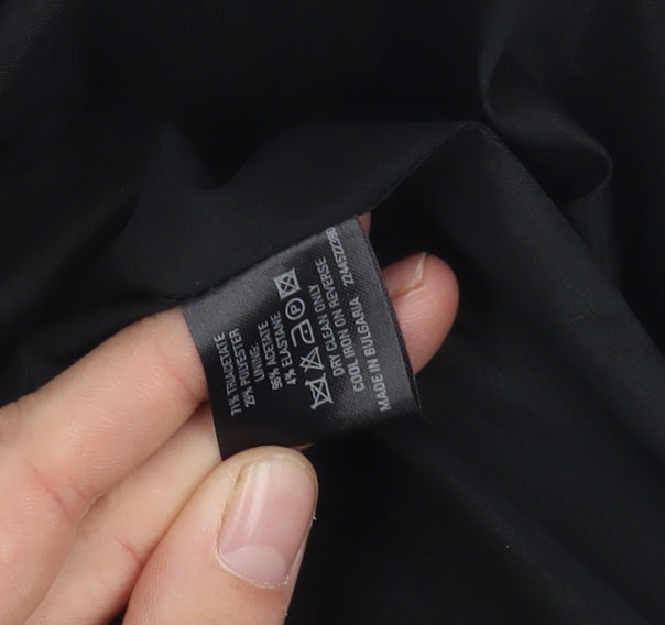 Coast Black A-Line Dress Women's Size 10 Sleeveless
