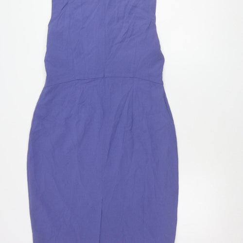 Phase Eight Women's Purple Sleeveless Dress, Size 14