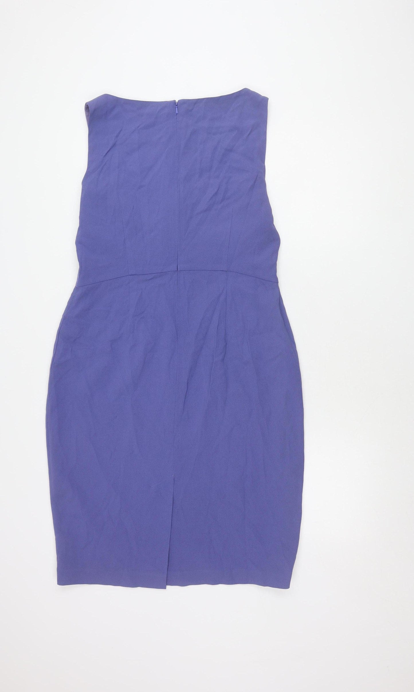 Phase Eight Women's Purple Sleeveless Dress, Size 14