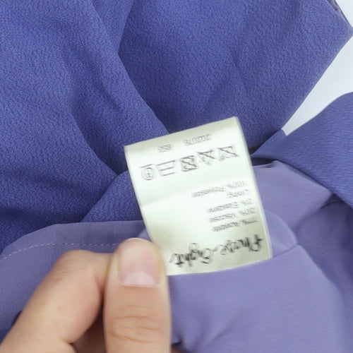 Phase Eight Women's Purple Sleeveless Dress, Size 14