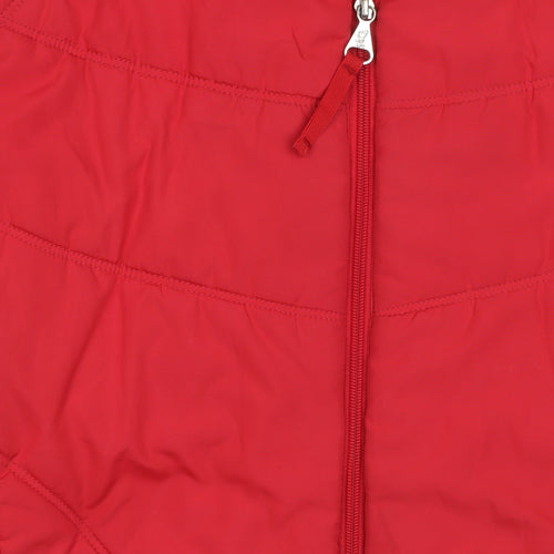 Liverpool FC Unisex Red Waistcoat XL - Logo, Sports, Zip