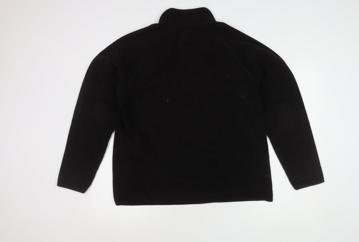 Old Navy Women's Black Pullover 1/4 Zip Sweatshirt Size L
