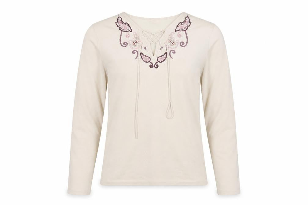 Front view of Berkertex Beige Women's Knit Jumper, size 10-12