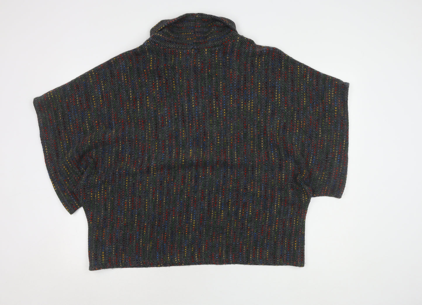 Roman Women's Multicoloured Cowl Neck Knit Jumper M