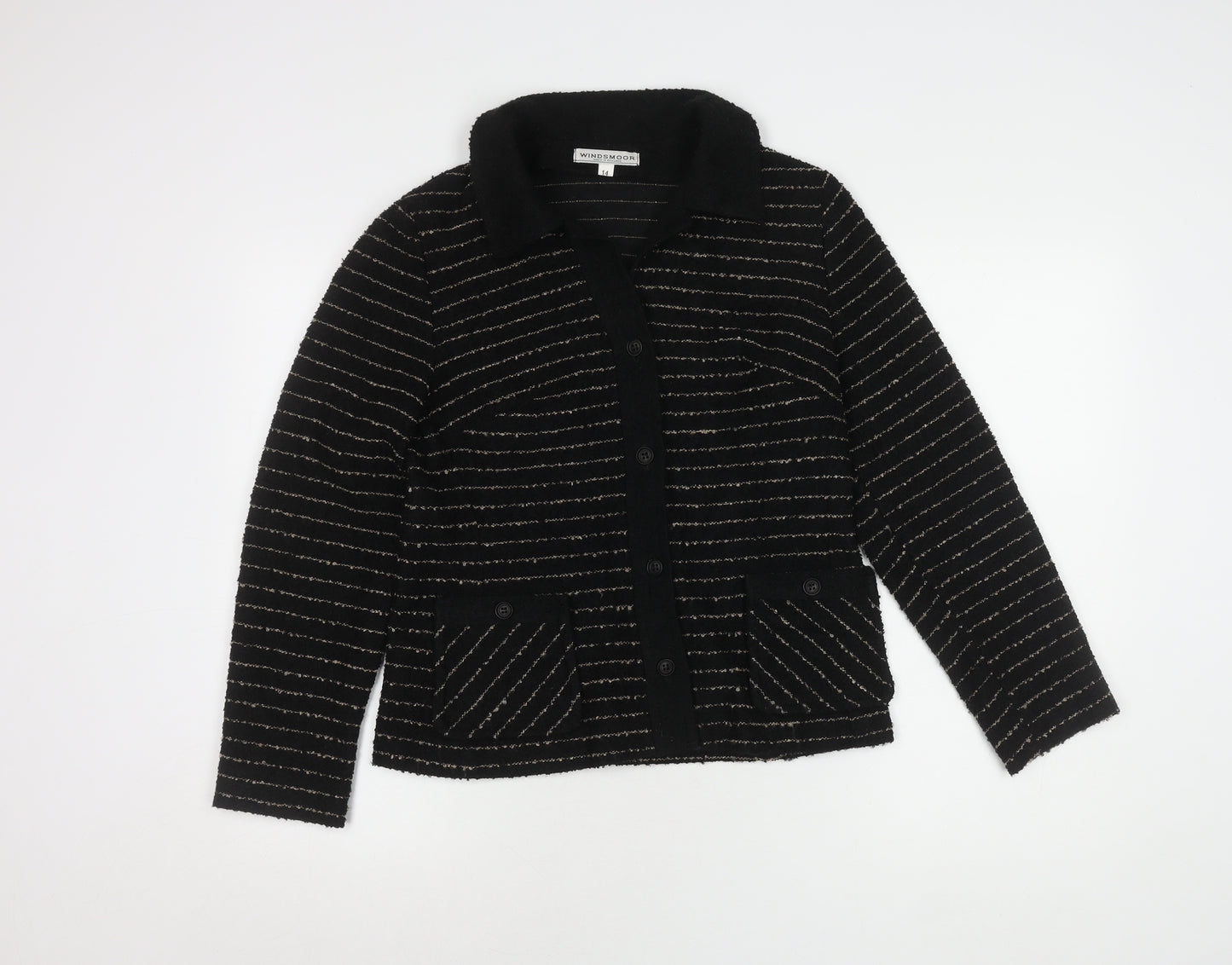 Windsmoor Women's Black Cardigan Size 14