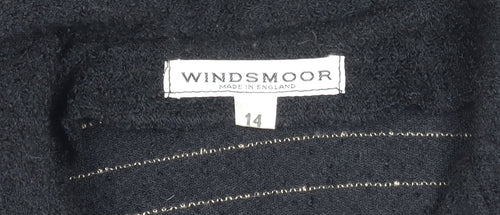 Windsmoor Women's Black Cardigan Size 14