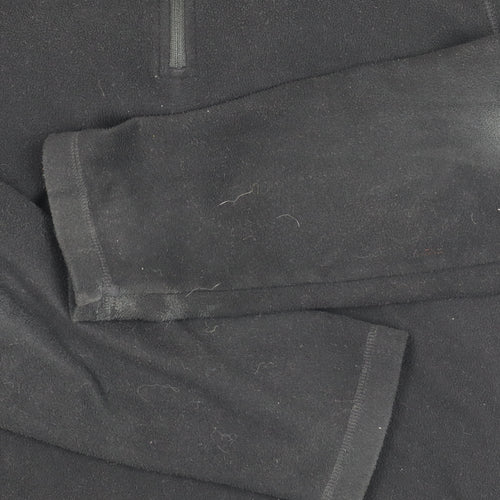 Decathlon Men's Black XS Pullover Fleece