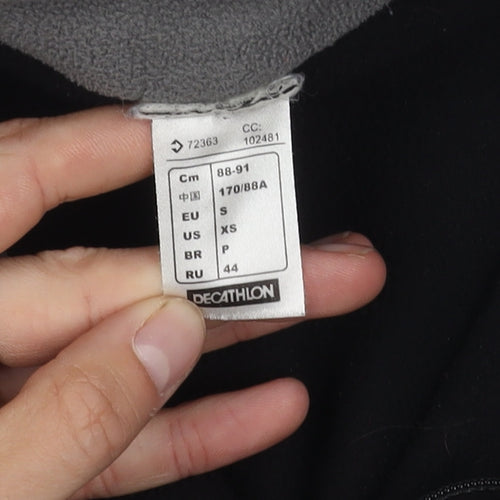 Decathlon Men's Black XS Pullover Fleece