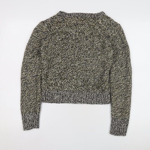 NW3 Women's Multicoloured Cotton Pullover Jumper, Size 10