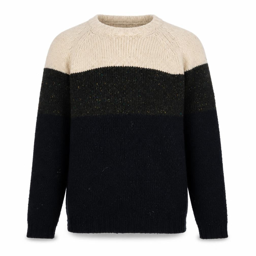 American Eagle Men Beige Pullover S Wool Jumper
