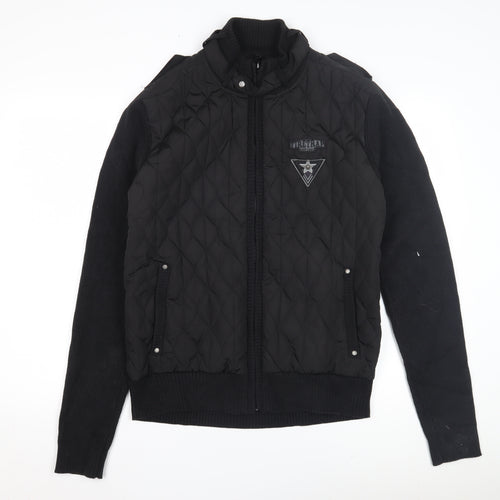 Firetrap Men’s XL Black Full Zip Jumper