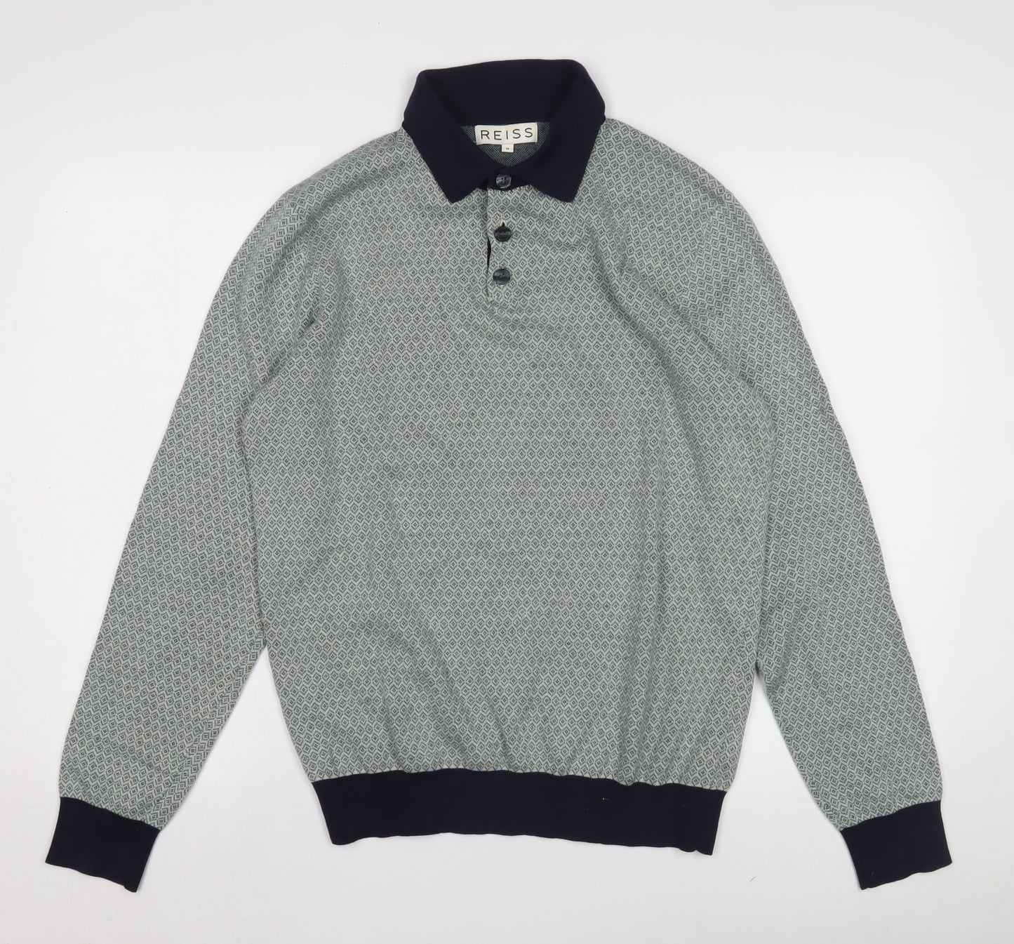 Reiss Men's Grey M Long Sleeve Jumper