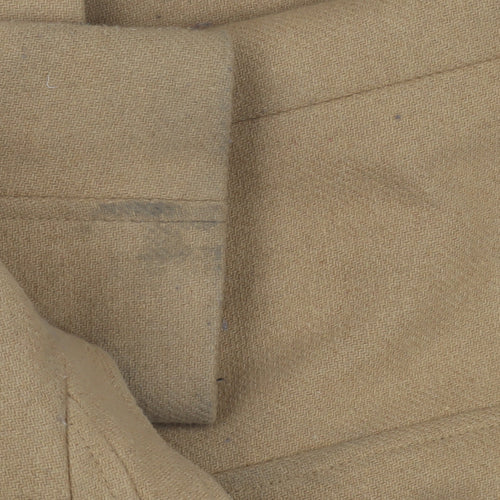 Monsoon Women’s Beige Wool Blend Coat Size 10 Warm & Stylish