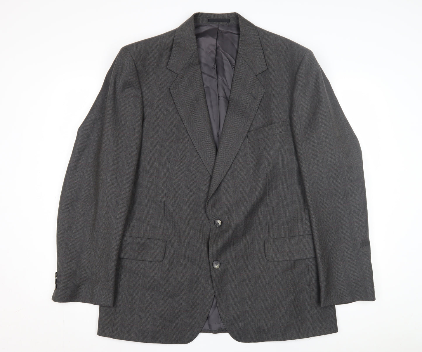 Magee Men's Grey Wool Blazer, Size 42R Excellent Condition