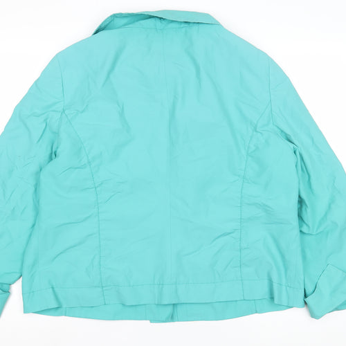 Betty Barclay Women's Green Short Jacket Size 20