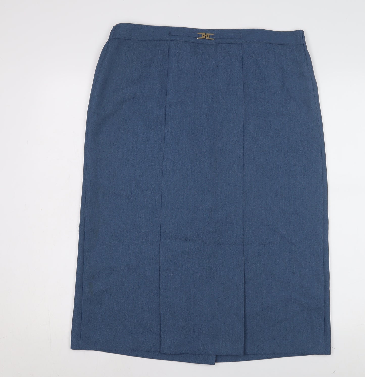 Berketex Women's Blue Knee Length Pencil Skirt Size 16