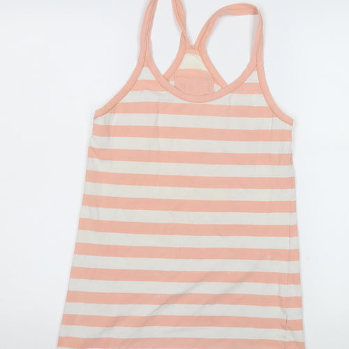 Oasis Women's Pink Striped Camisole Tank M