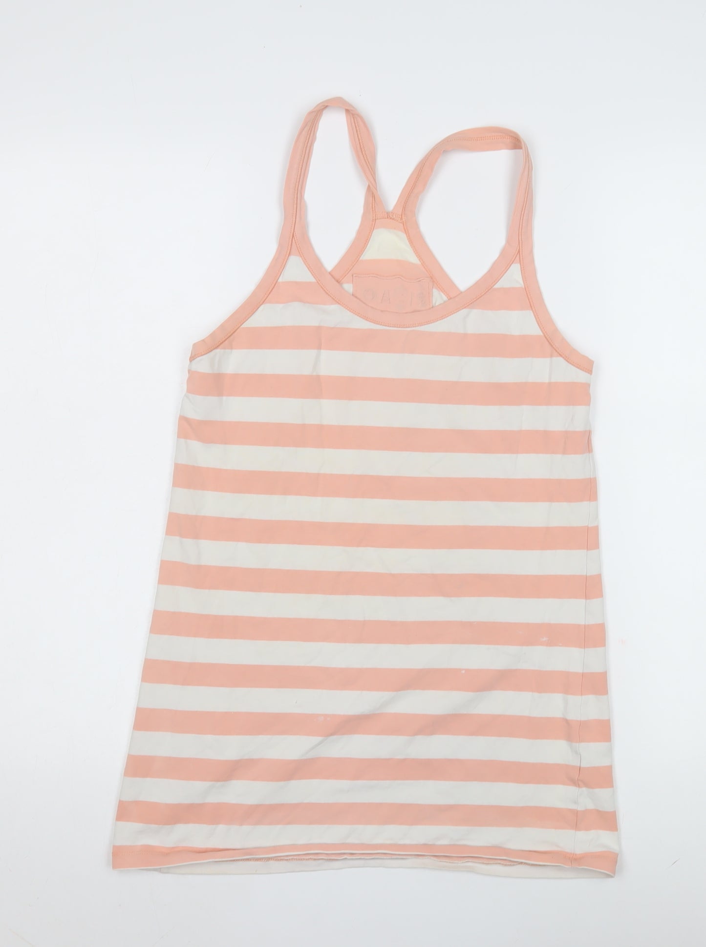 Oasis Women's Pink Striped Camisole Tank M