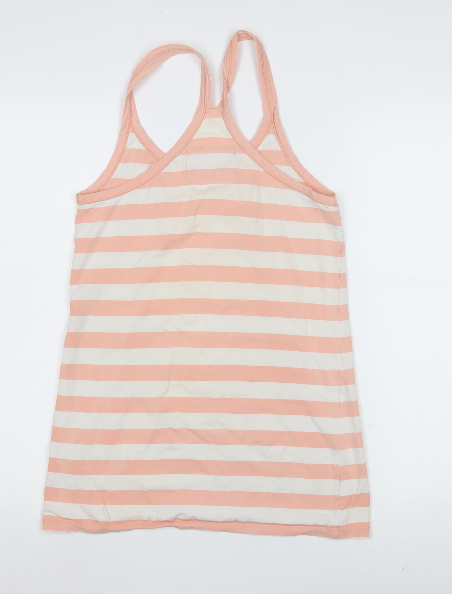Oasis Women's Pink Striped Camisole Tank M