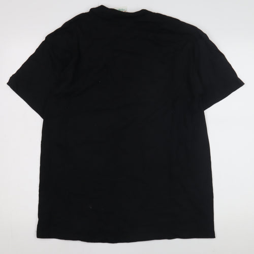 MGM Grand Black Cotton T-Shirt, Unisex Adults, Size L