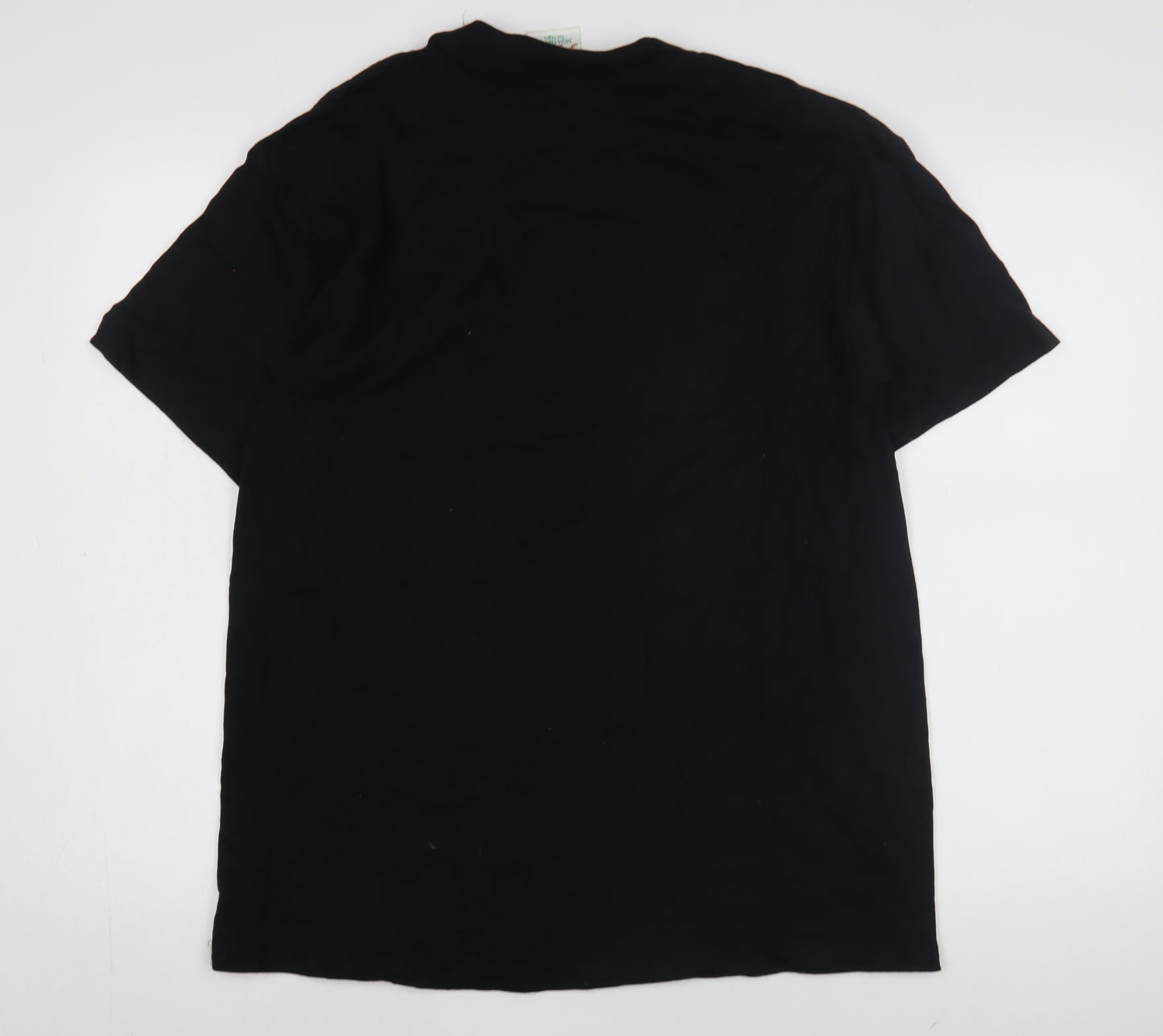 MGM Grand Black Cotton T-Shirt, Unisex Adults, Size L