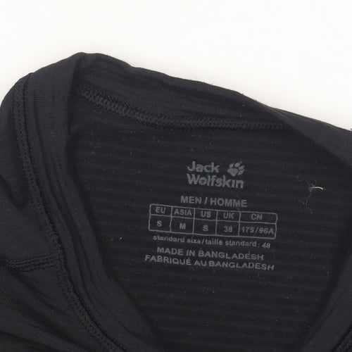 Jack Wolfskin Men's Black Crew Neck Pullover S