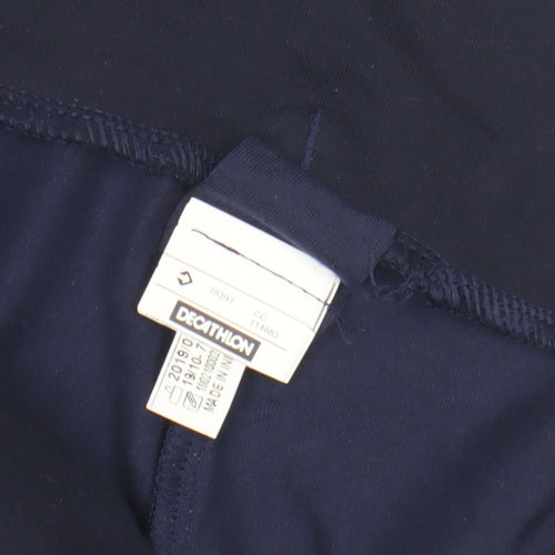 Decathlon Women's Blue Ankle Leggings Size M