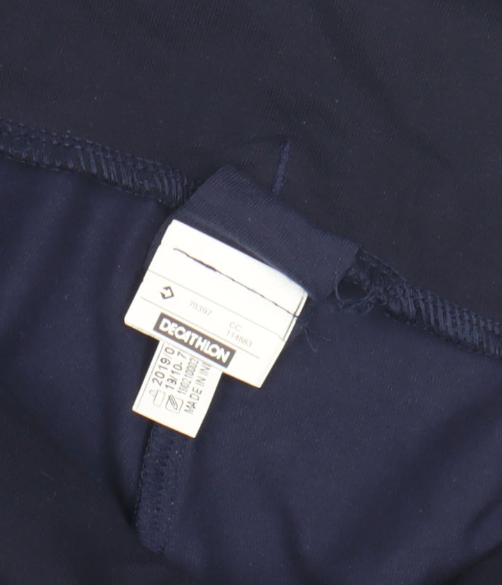 Decathlon Women's Blue Ankle Leggings Size M