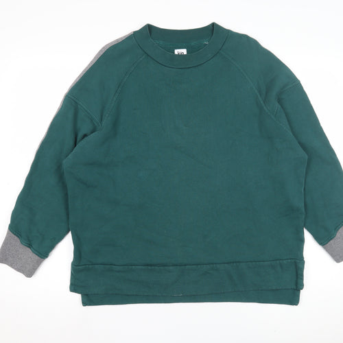 Kin Green Unisex S Pullover Sweatshirt Casual