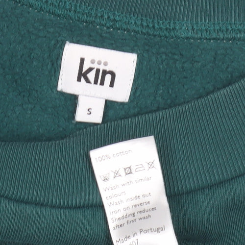 Kin Green Unisex S Pullover Sweatshirt Casual