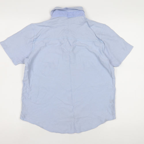 GAP Women's Blue Polo Shirt - Size S