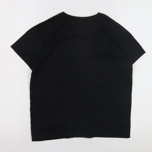 George Girls Black Sequin Pudsey T-Shirt, 12-13 Years