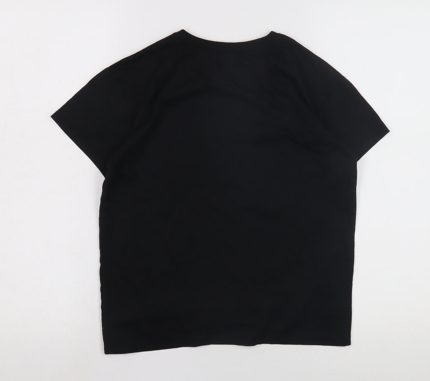George Girls Black Sequin Pudsey T-Shirt, 12-13 Years