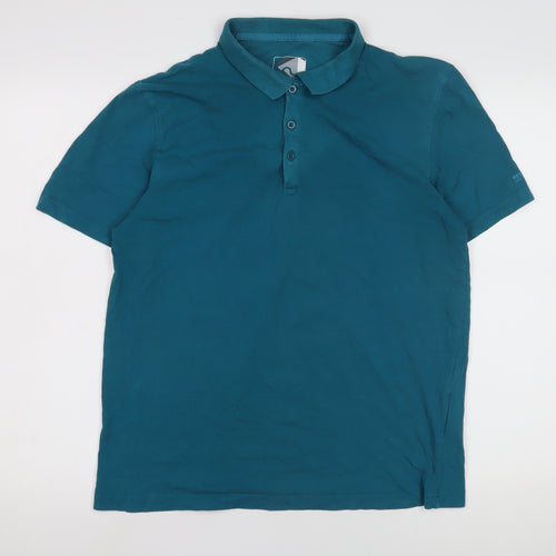 Regatta Men's Blue Polo Shirt L - Classic Casual Style