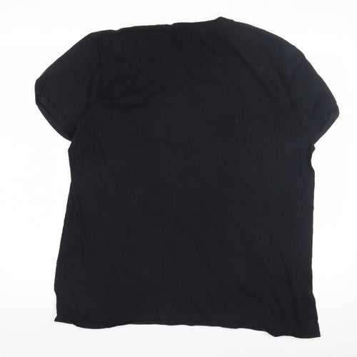 Disney Black Villains T-Shirt, Unisex L, 100% Cotton