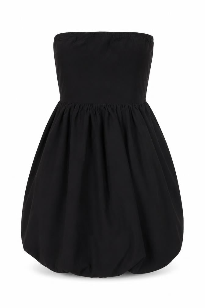 Front view of Collusion Women's Black Strapless Dress, size 8