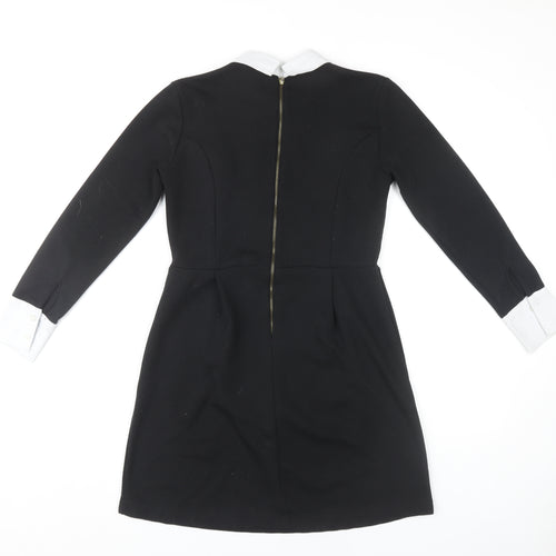 FUTURA Women's Black Collared Dress Size 10