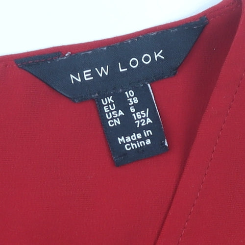 New Look Women’s Red Jumpsuit Size 10