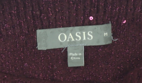 Oasis Women's Multicoloured Pullover Jumper M