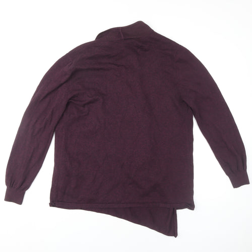 Roman Women's Purple Long Sleeve Jumper Size S