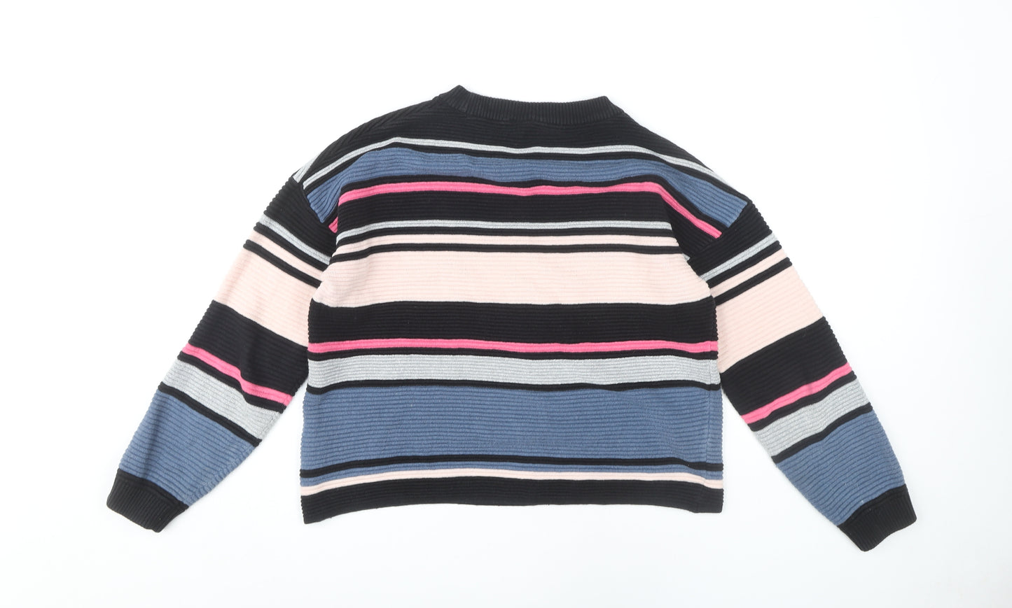 H&M Women's XS Multicoloured Striped Pullover Jumper