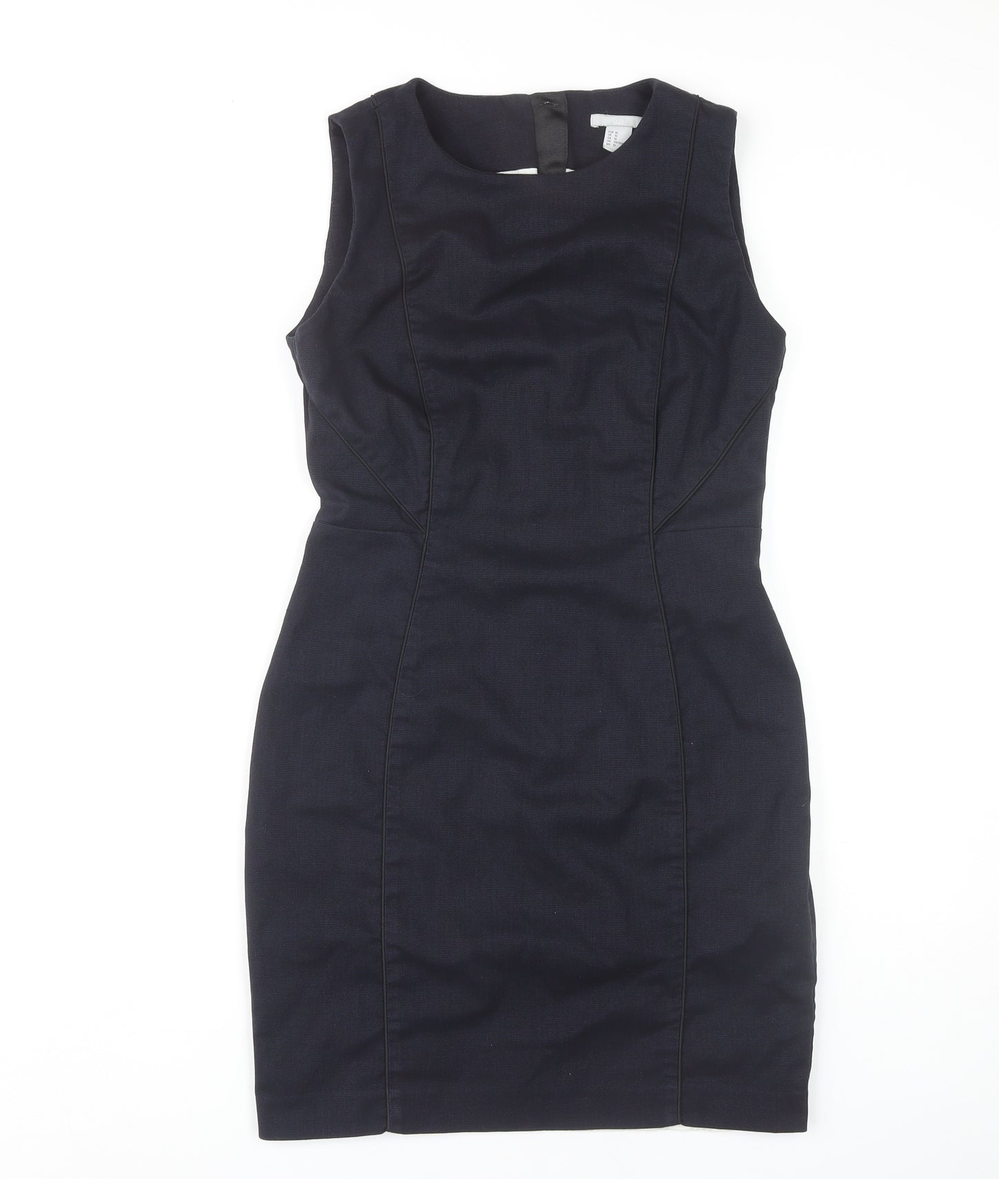 H&M Women's Black Sheath Dress Size 12 Sleeveless